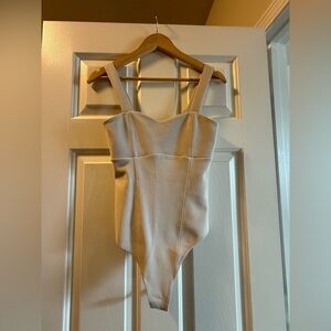 Abercrombie and Fitch Cream One Piece